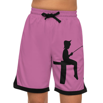 Basketball Rib Shorts: Fishing Lite Pink