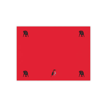 Post-it® Note Pads: Basketball Dark Red