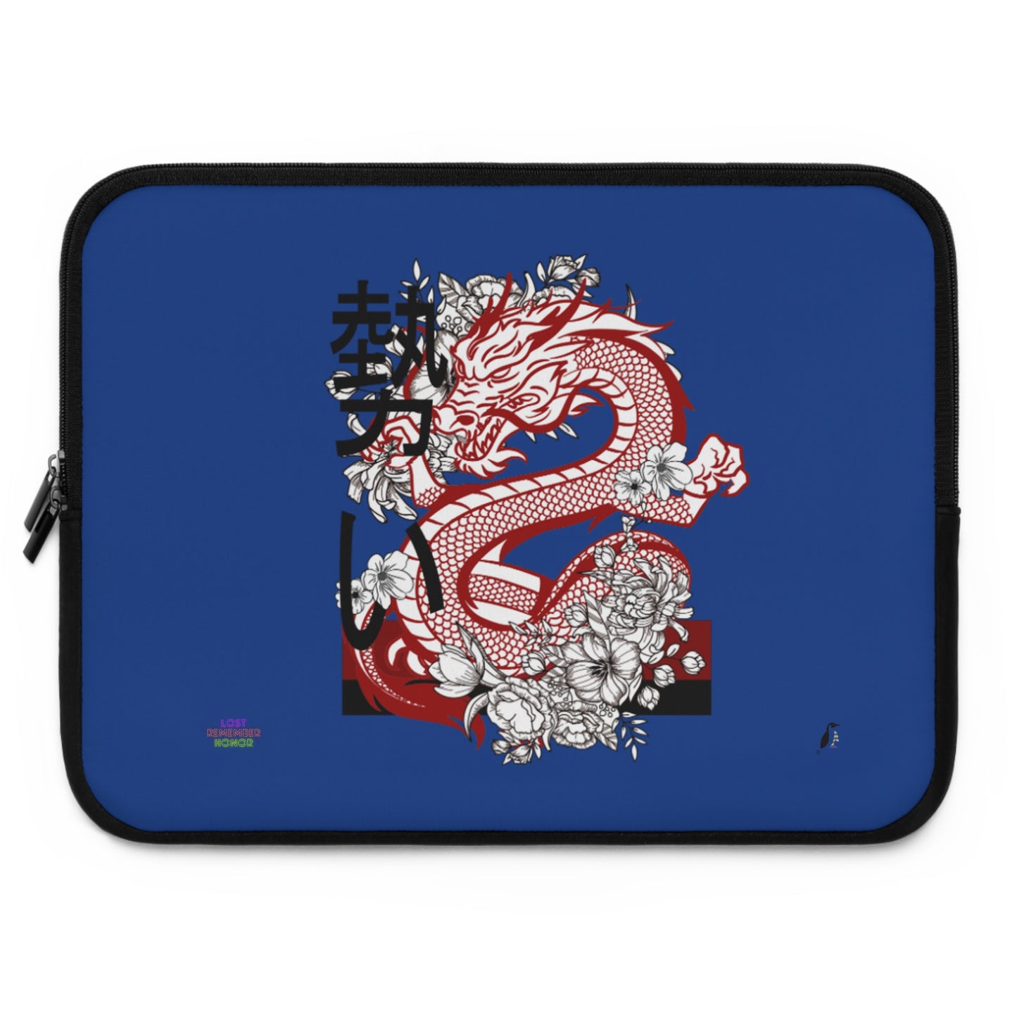 Laptop Sleeve: Dragons Dark Blue