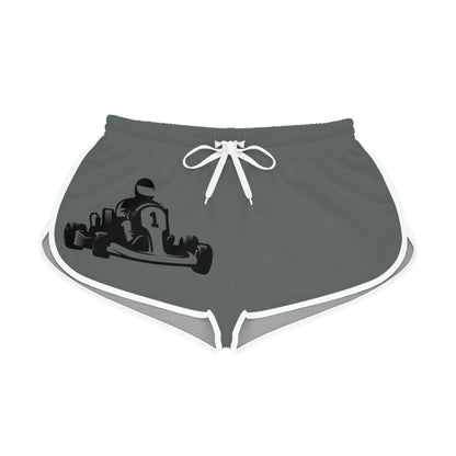 Women's Relaxed Shorts: Racing Dark Grey