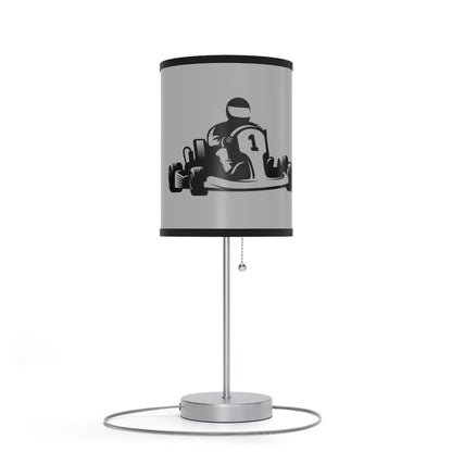 Lamp on a Stand, US|CA plug: Racing Lite Grey