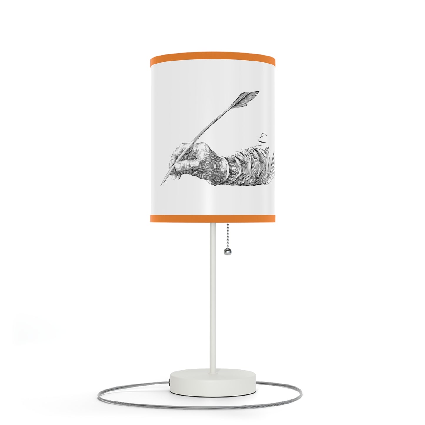 Lamp sa isang Stand, US|CA plug: Writing White 