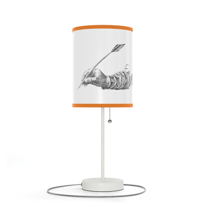 Lamp sa isang Stand, US|CA plug: Writing White 