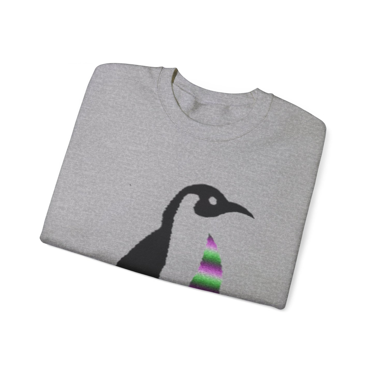 Heavy Blend™ Crewneck Sweatshirt: Crazy Penguin World Logo #1