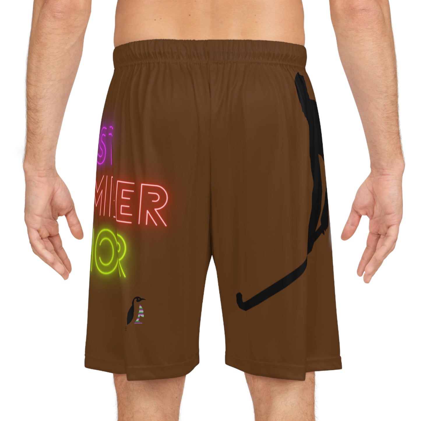 Basketball Shorts: Hockey Brown