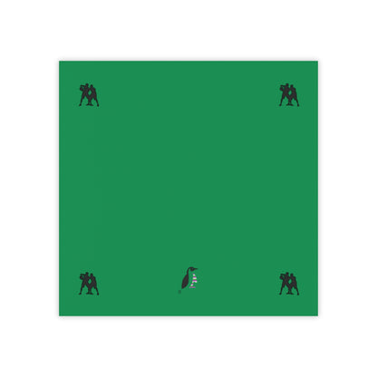 Post-it® Note Pads: Basketball Dark Green