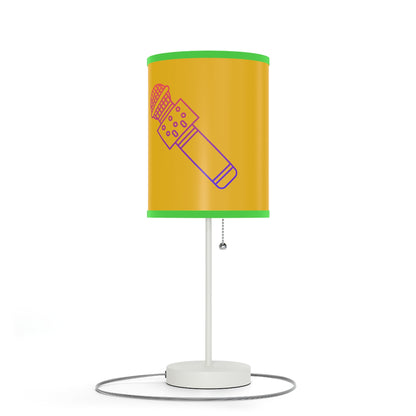 Lamp on a Stand, US|CA plug: Music Yellow