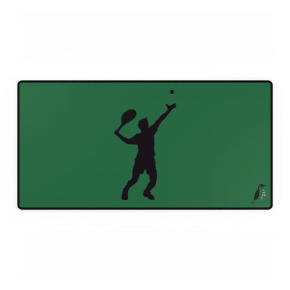 Desk Mats: Tennis Dark Green