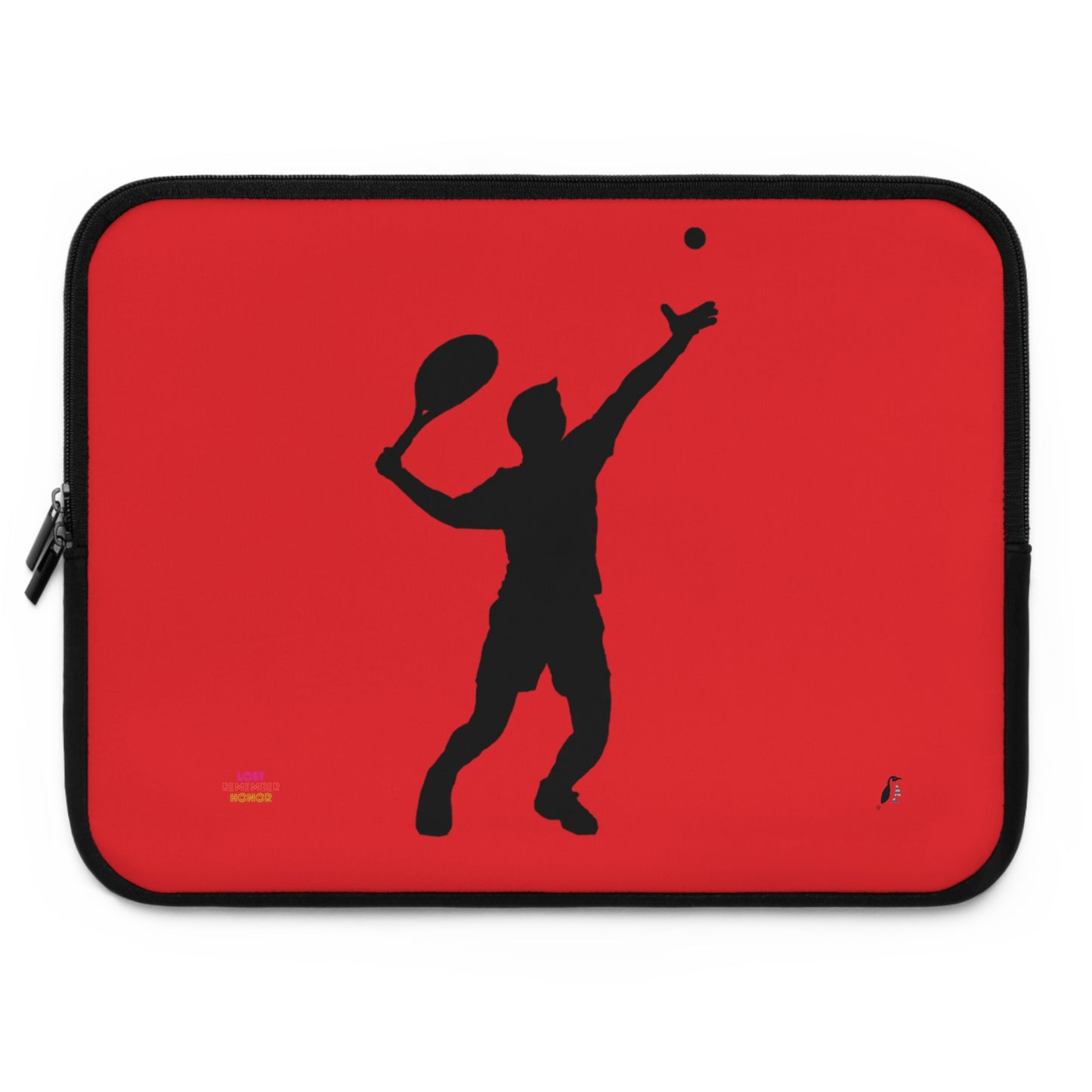 Laptop Sleeve: Tennis Red