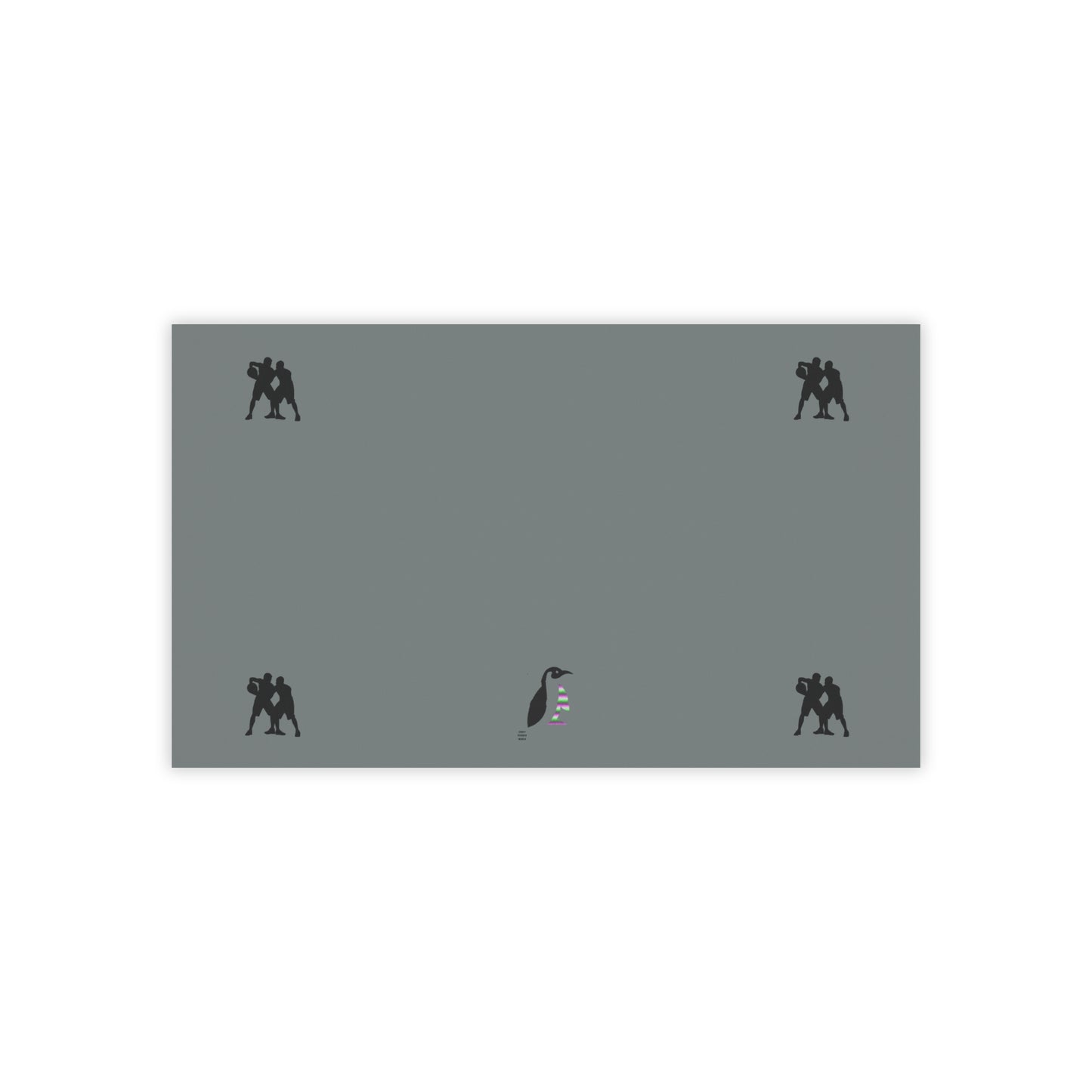 Post-it® Note Pads: Basketball Dark Grey