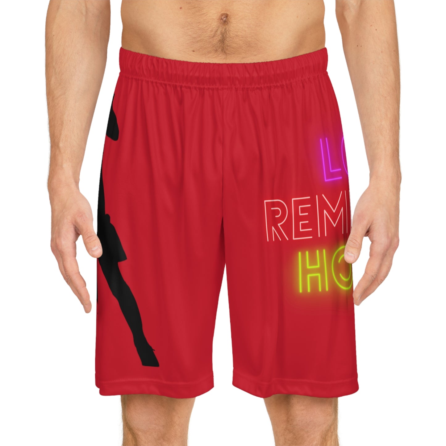 Basketball Shorts: Soccer Dark Red