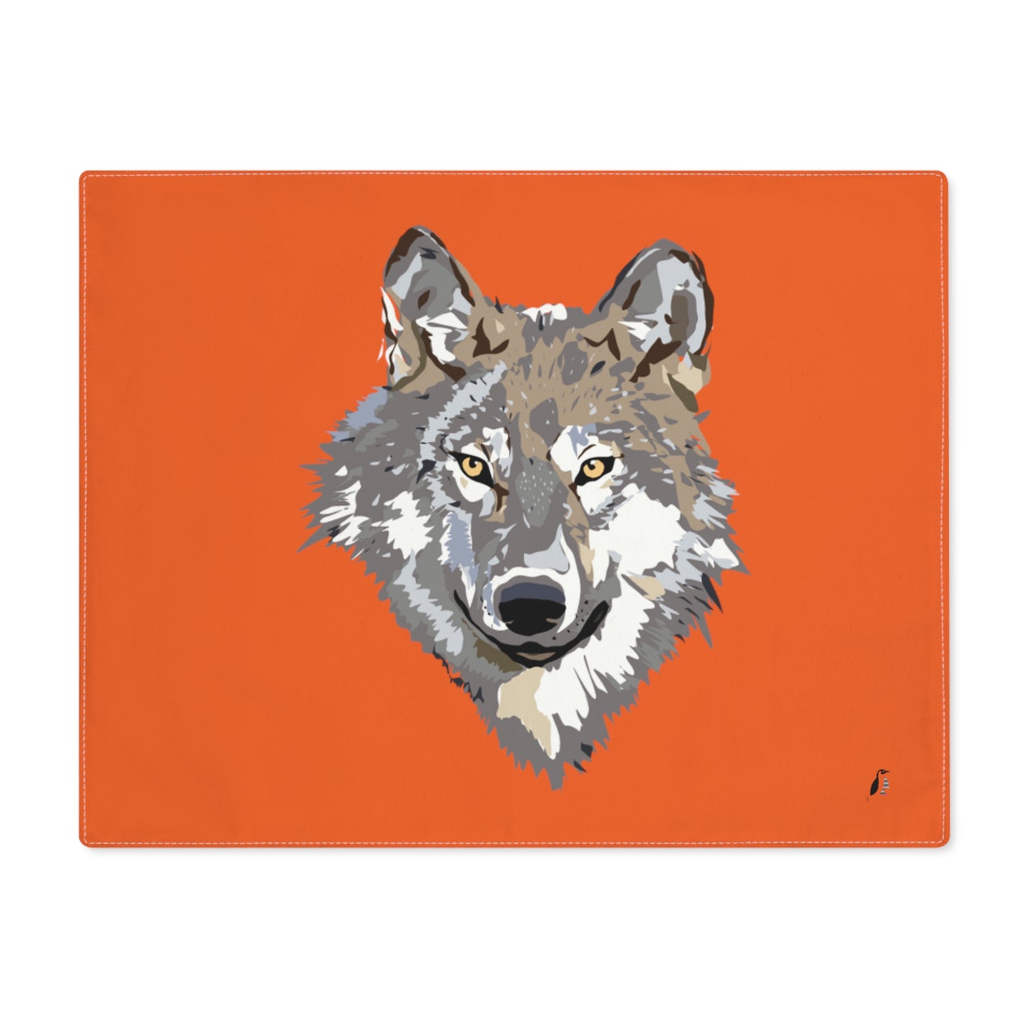 Placemat, 1pc: Wolves Orange