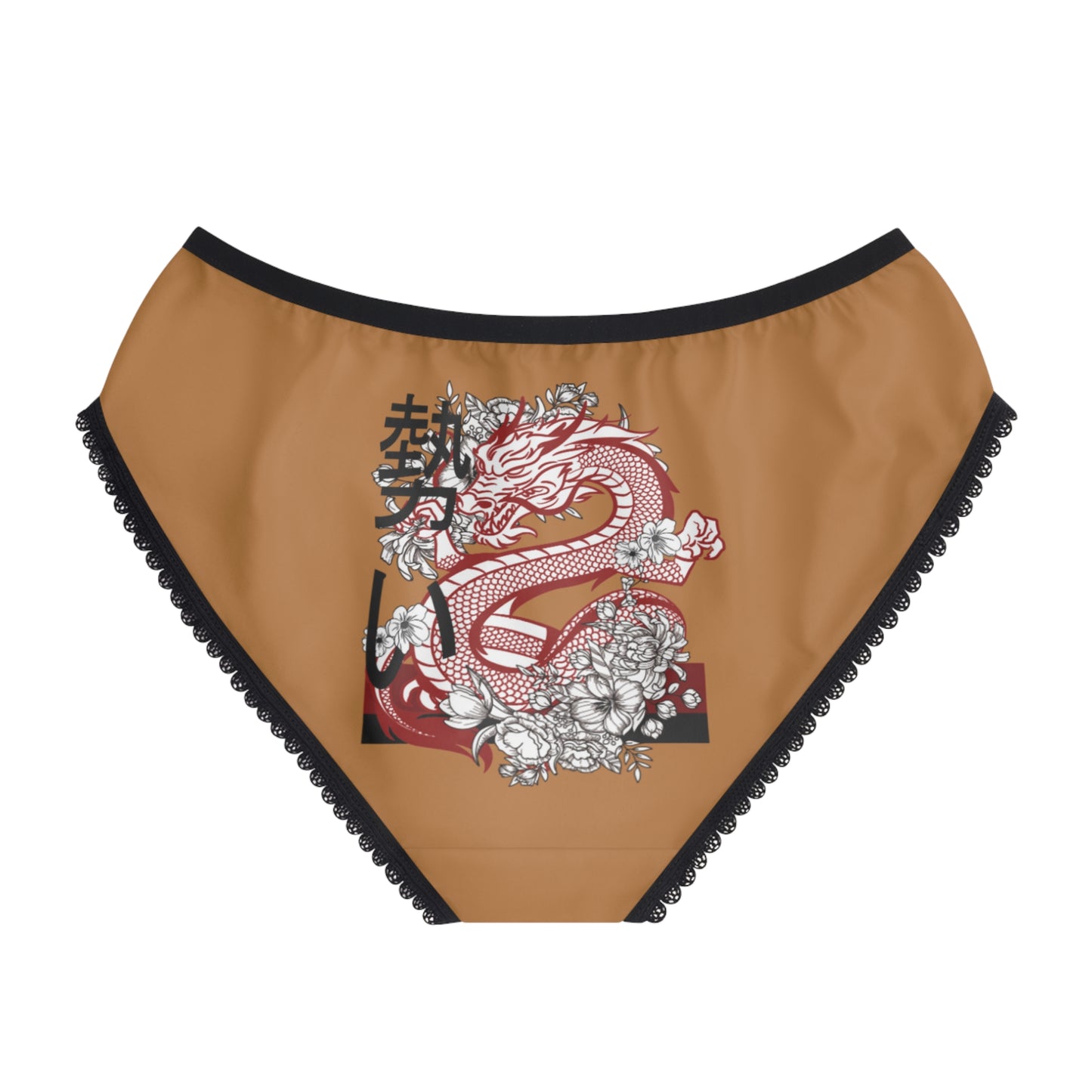 Women's Briefs: Dragons Lite Brown