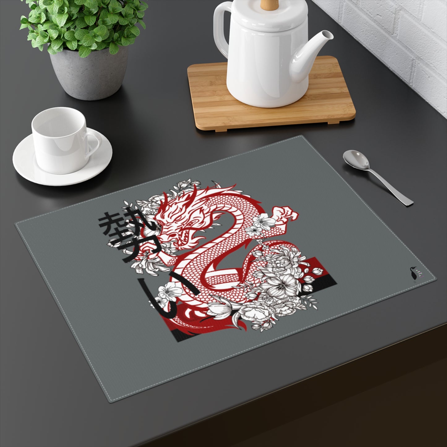 Placemat, 1pc; Dragons Dark Grey