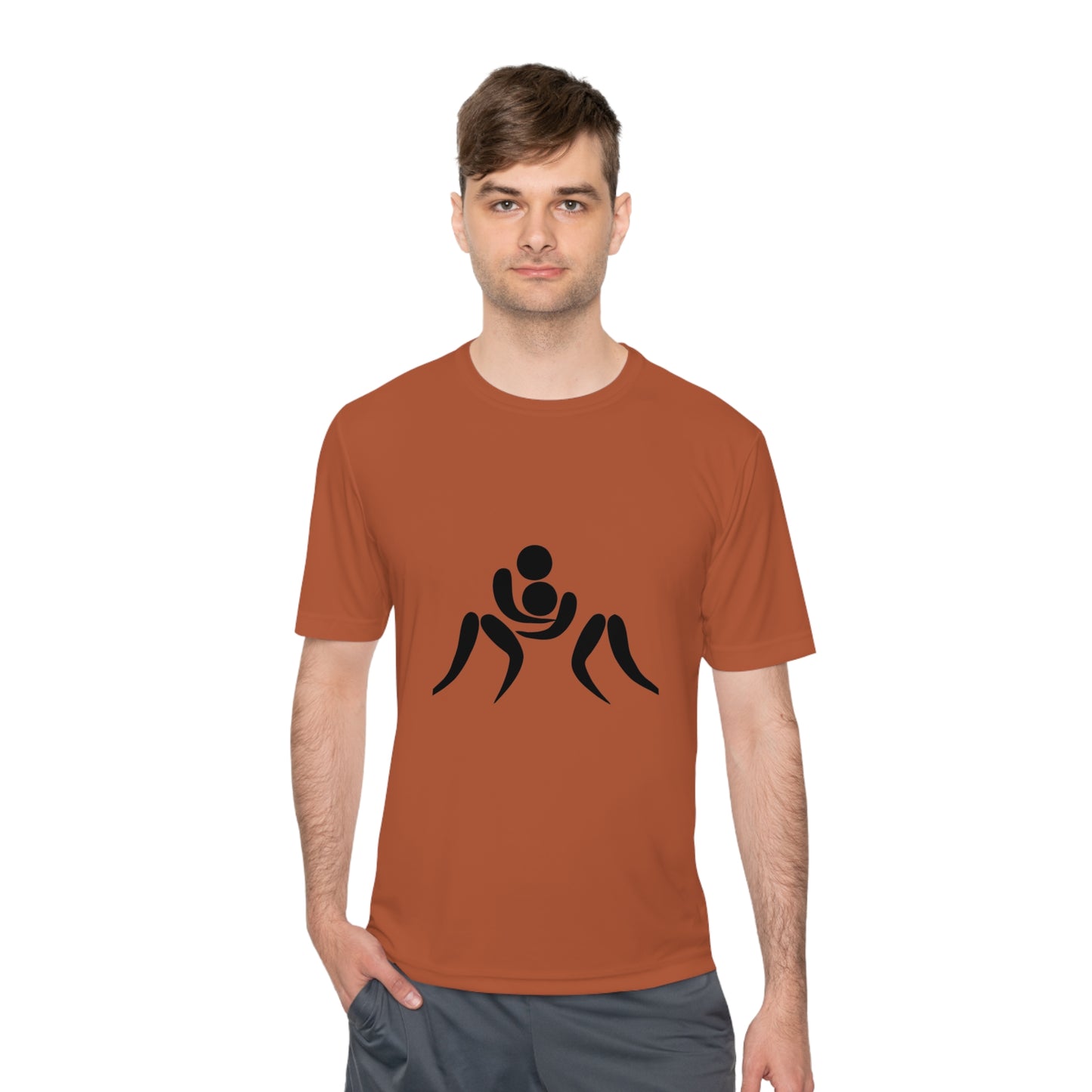 Moisture Wicking Tee: Wrestling #1