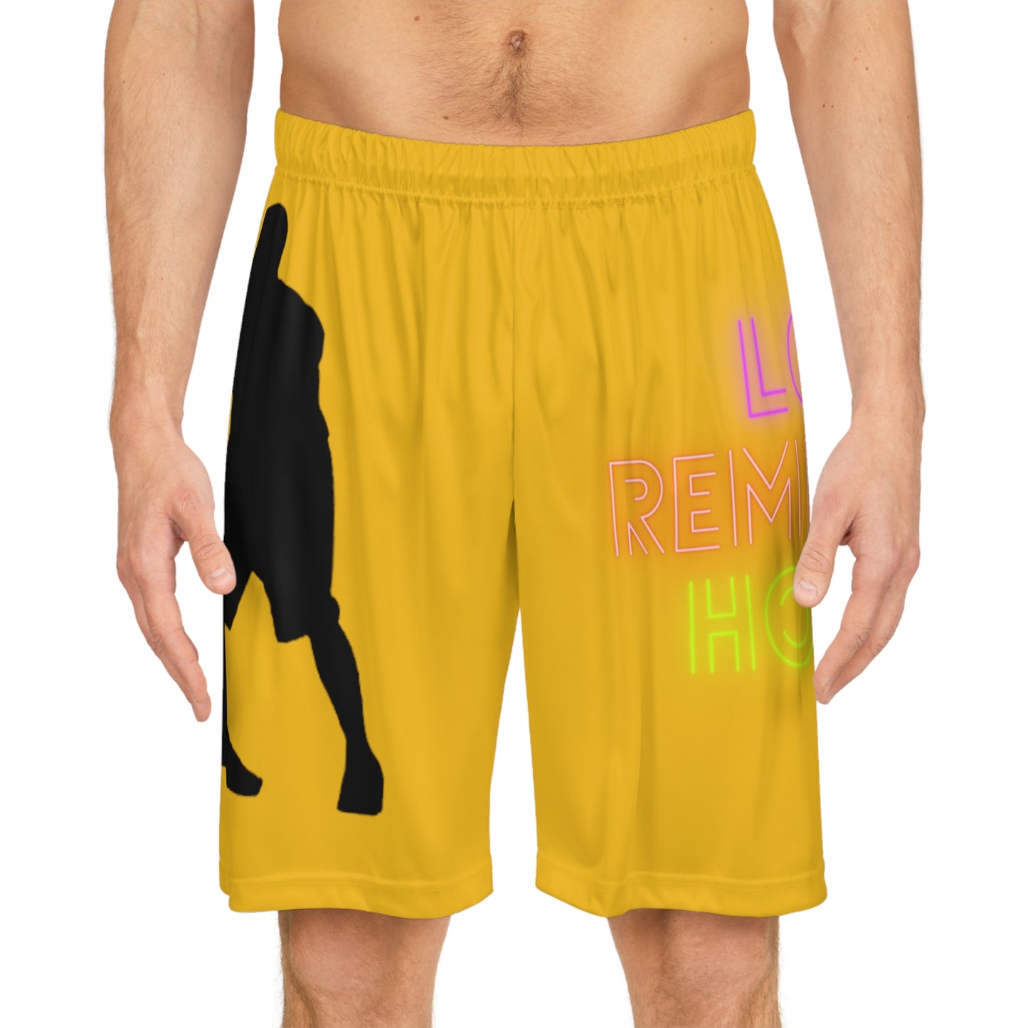 Basketball Shorts: Basketball Yellow 