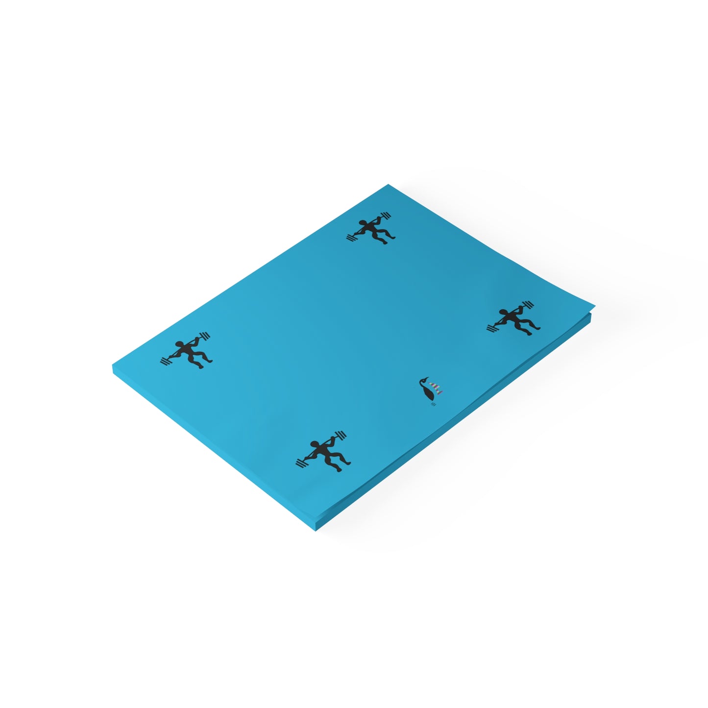 Post-it® Note Pads: Weightlifting Turquoise