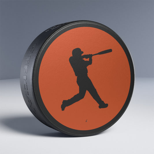 Hockey Puck: Baseball Orange