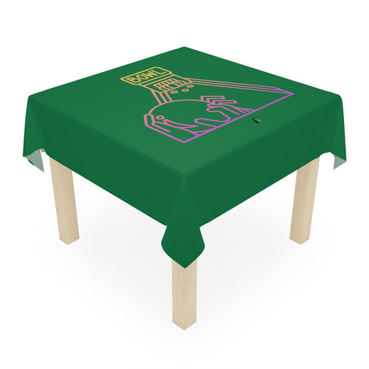 Tablecloth: Bowling Dark Green