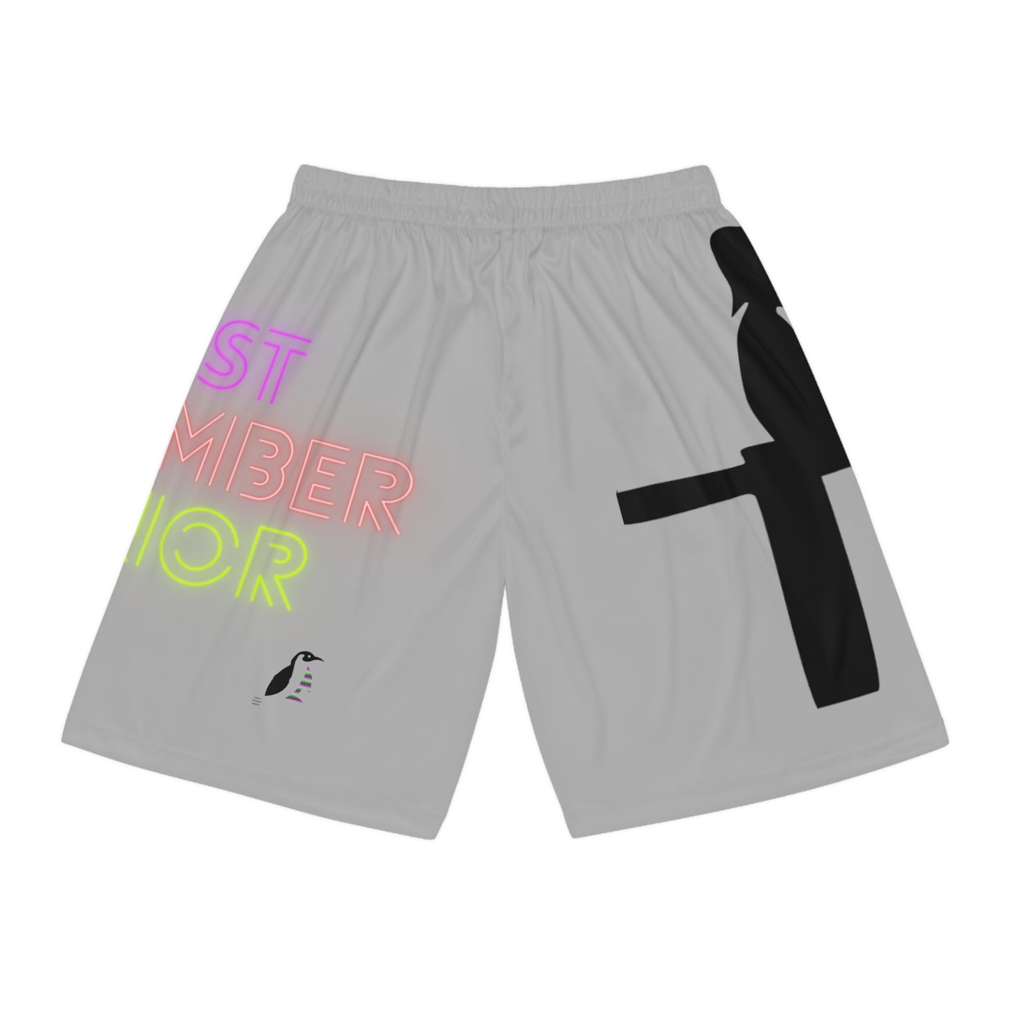 Basketball Shorts: Fishing Lite Grey