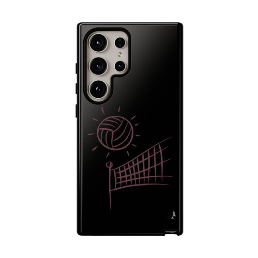 Tough Cases (for Samsung & Google): Volleyball Black