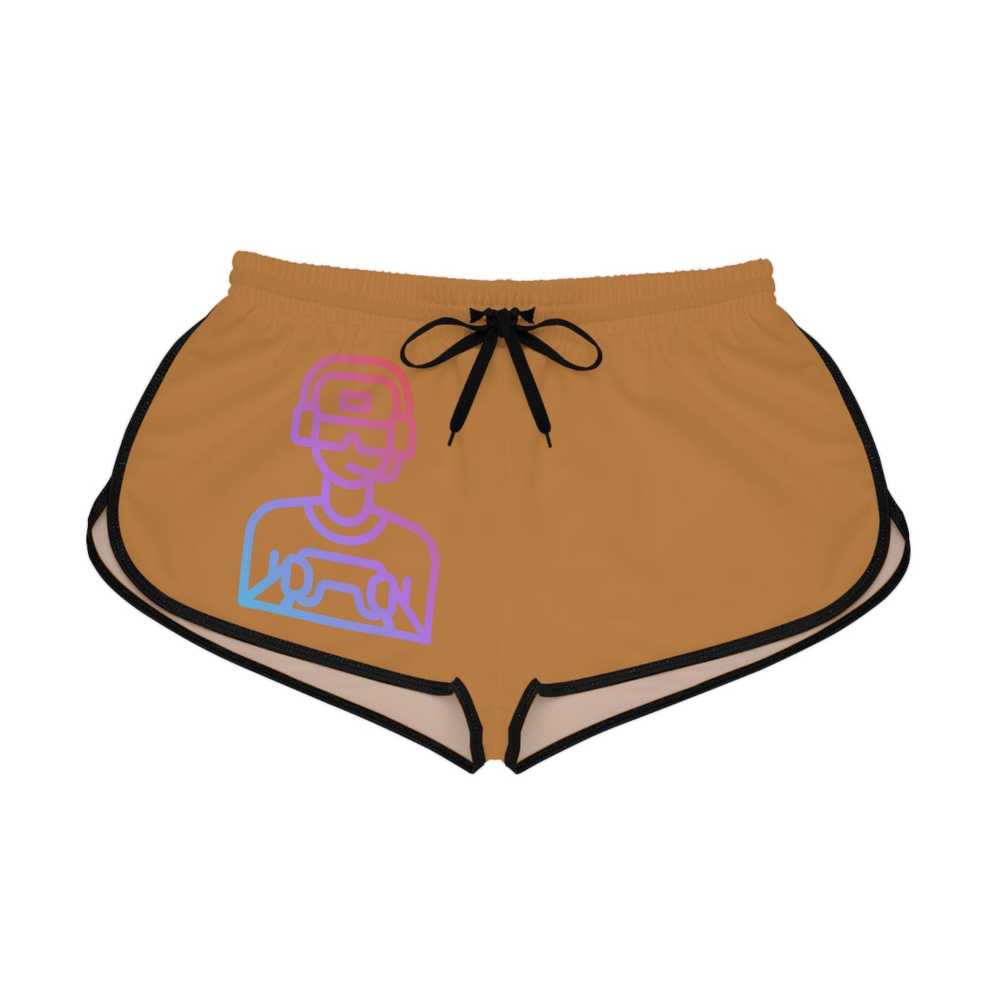 Women's Relaxed Shorts: Gaming Lite Brown