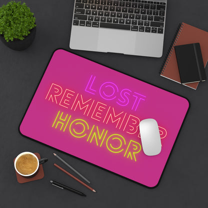 Desk Mat: Lost Remember Honor Pink