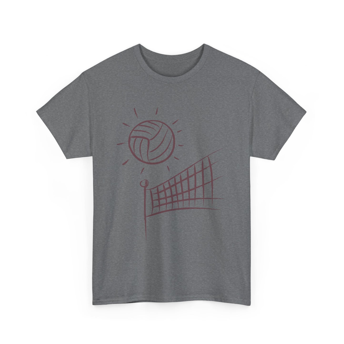 Heavy Cotton Tee: Volleyball #2