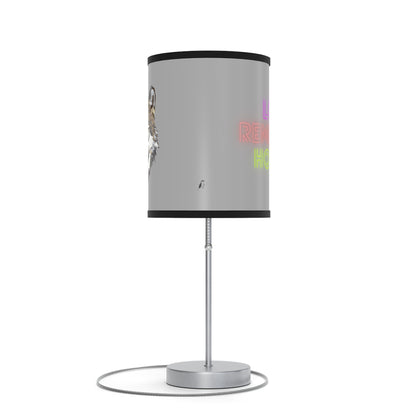 Lamp on a Stand, US|CA plug: Wolves Lite Grey 