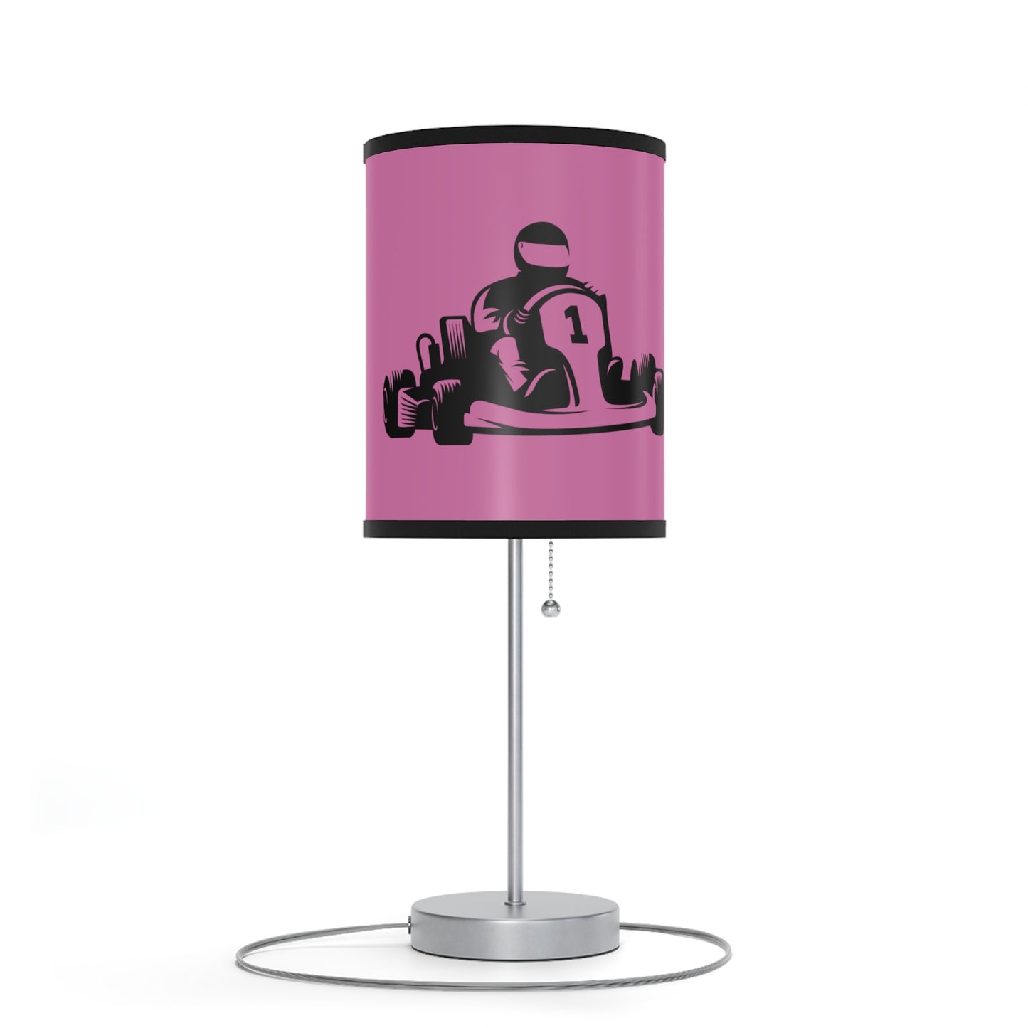 Lamp on a Stand, US|CA plug: Racing Lite Pink