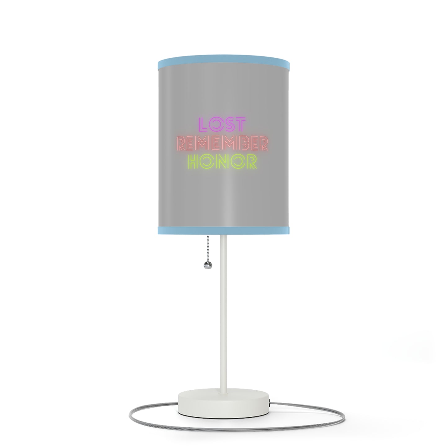 Lamp on a Stand, US|CA plug: Tennis Lite Grey