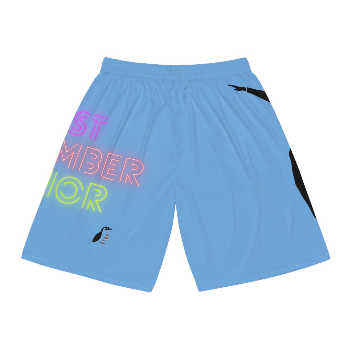 Basketball Shorts: Dance Lite Blue