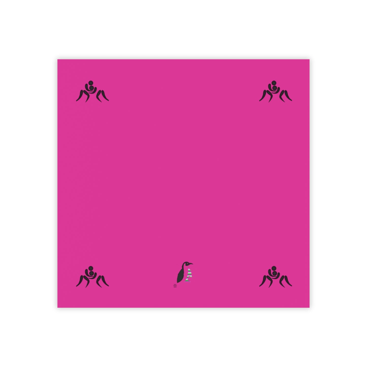 Post-it® Note Pads: Wrestling Pink