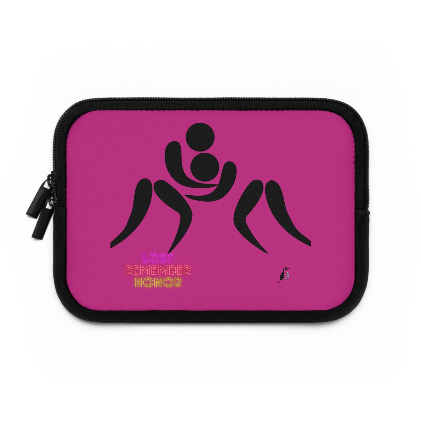 Laptop Sleeve: Wrestling Pink