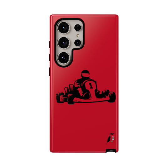Tough Cases (for Samsung & Google): Racing Dark Red