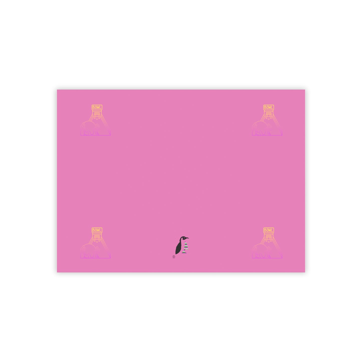 Post-it® Note Pads: Bowling Lite Pink