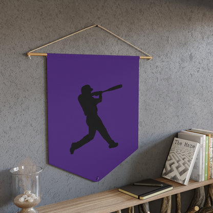 Pennant: Baseball Purple