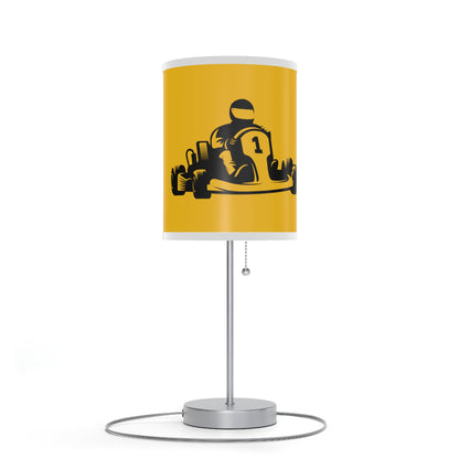 Lamp on a Stand, US|CA plug: Racing Yellow