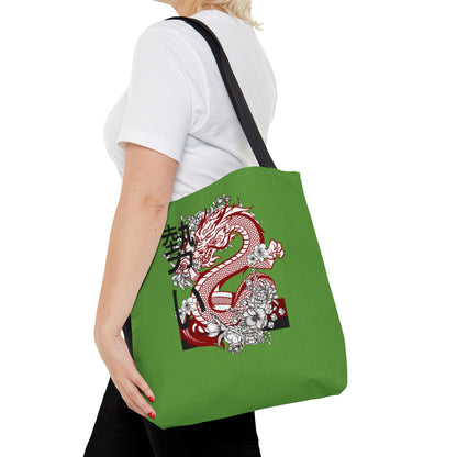 Tote Bag: Dragons Green