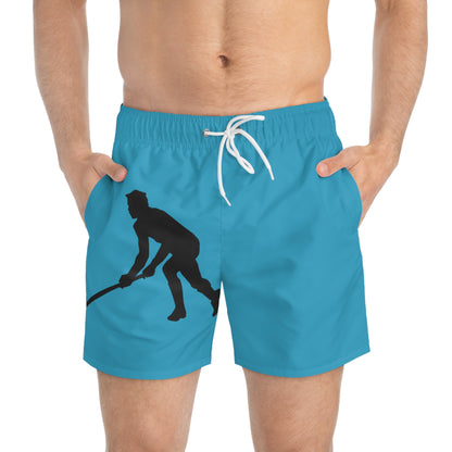 Swim Trunks: Hockey Turquoise