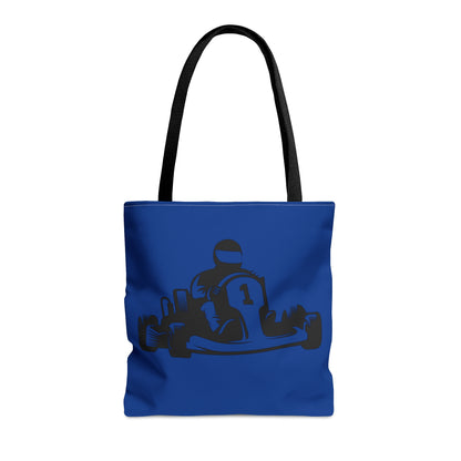 Tote Bag: Racing Dark Blue