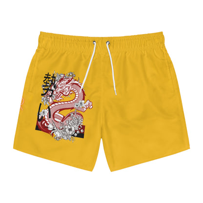 Swim Trunks: Dragons Yellow