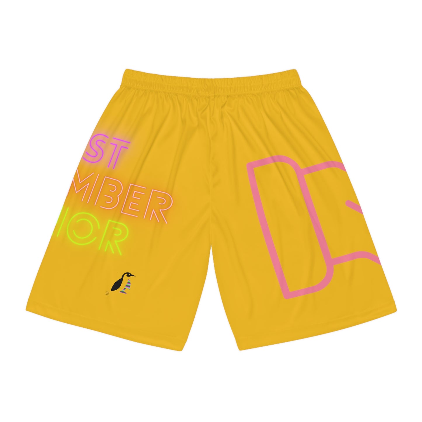 Basketball Shorts: Fight Cancer Yellow