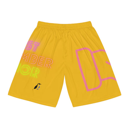 Basketball Shorts: Fight Cancer Yellow