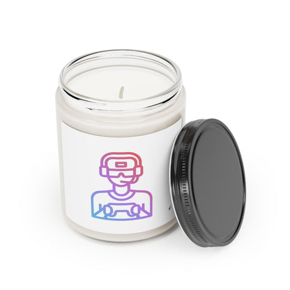 Scented Candle, 9oz: Gaming White