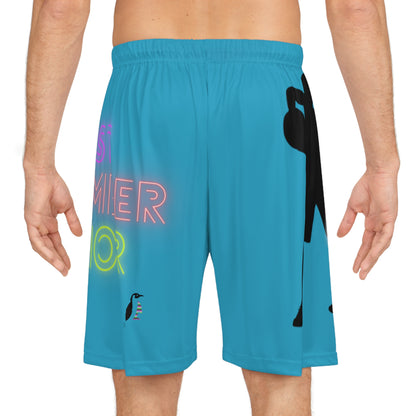 Basketball Shorts: Basketball Turquoise