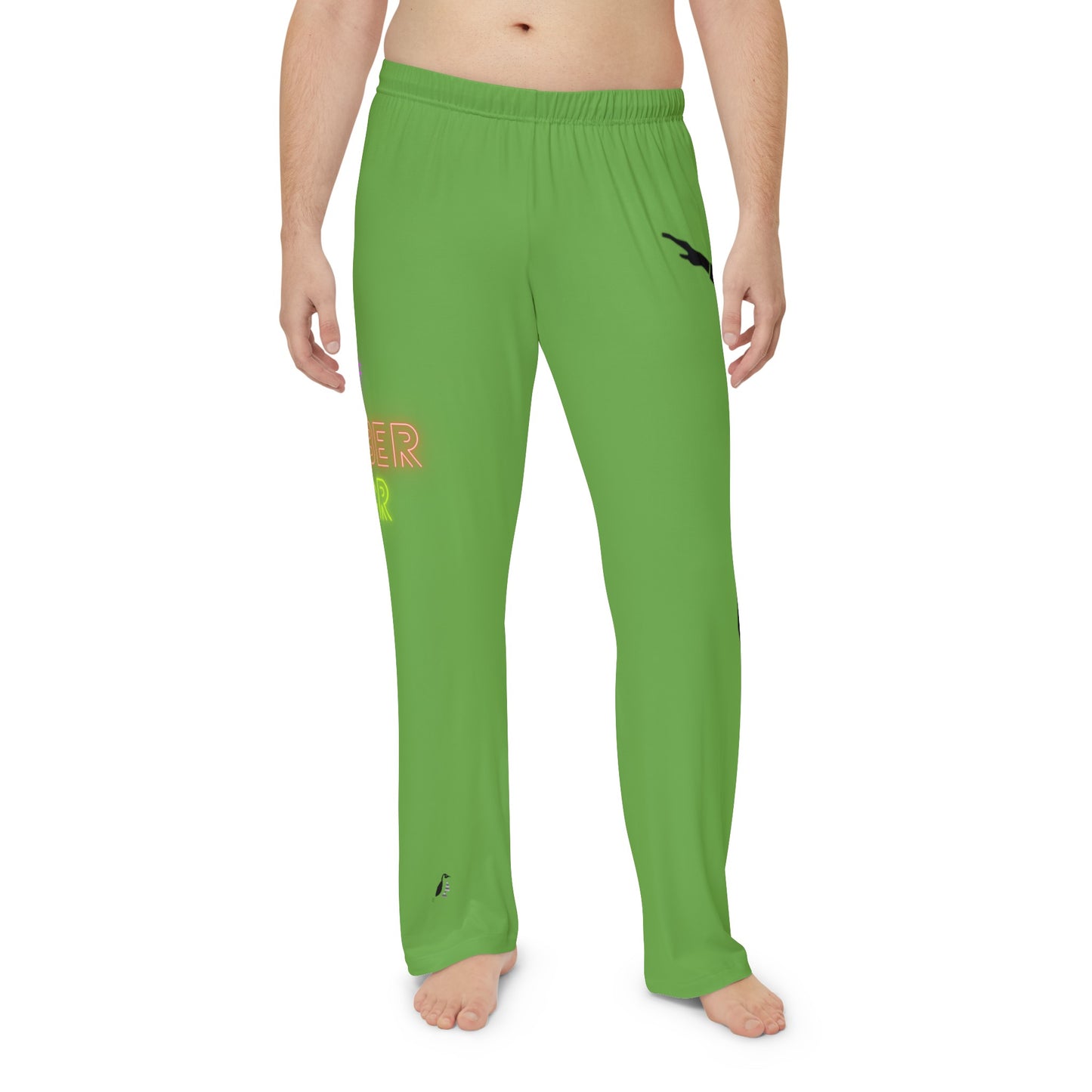 Men's Pajama Pants: Dance Green