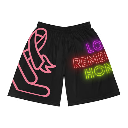 Basketball Shorts: Fight Cancer Black