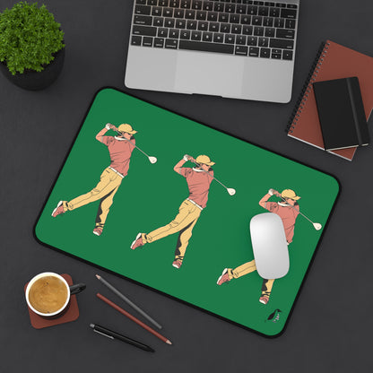 Desk Mat: Golf Dark Green