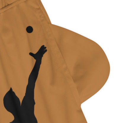 Basketball Rib Shorts: Tennis Lite Brown